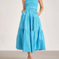 Elan - Smock Waist Midi Dress