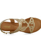 Andrea - Women's Wedge Casual Comfort Ankle Strap Sandals