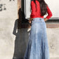 Artemis Vintage - Desiree Denim Maxi Skirt