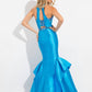 Rachel Allan - Mikado Beaded Mermaid Gown