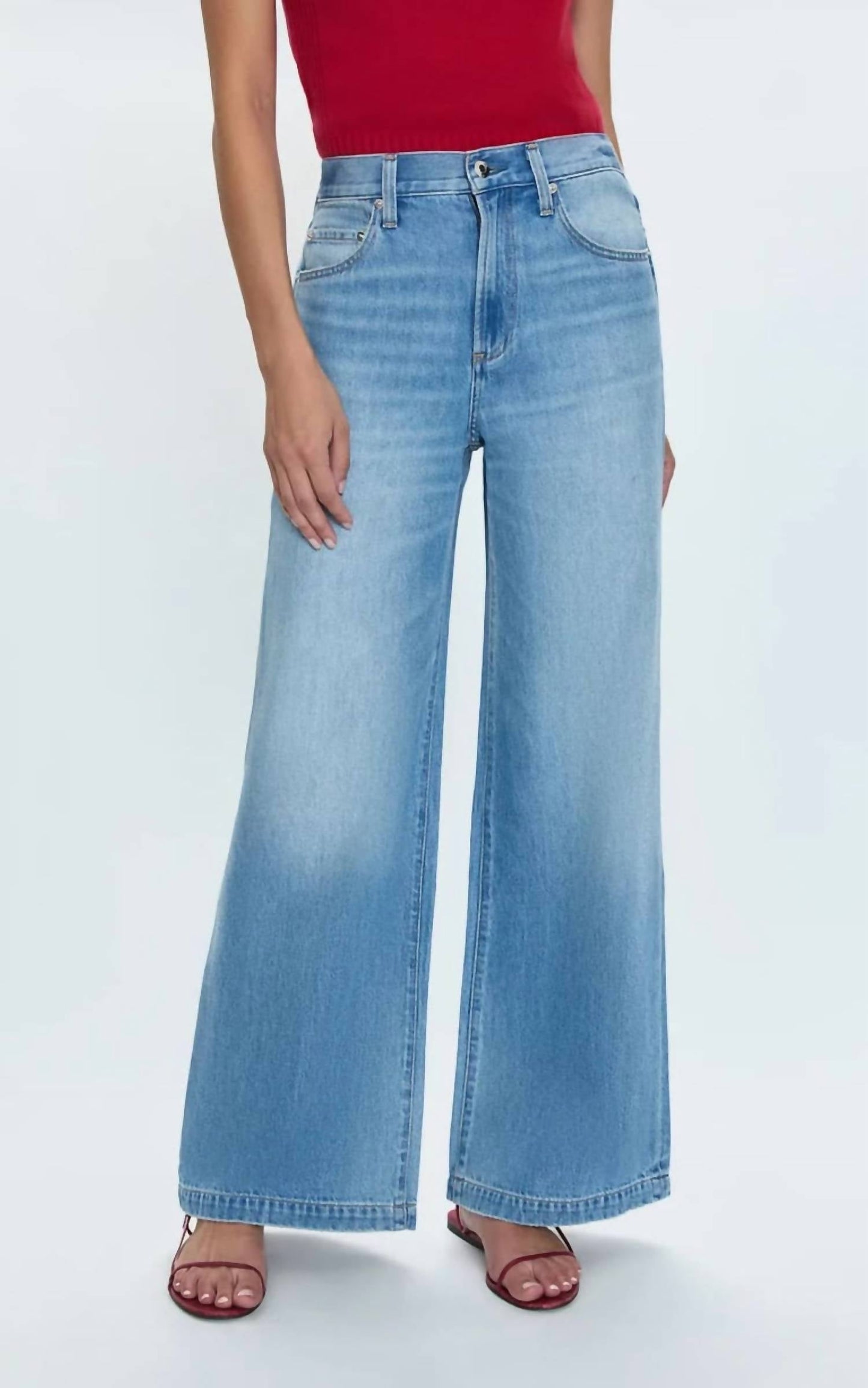 Pistola - Jadyn Low Rise Palazzo Jean