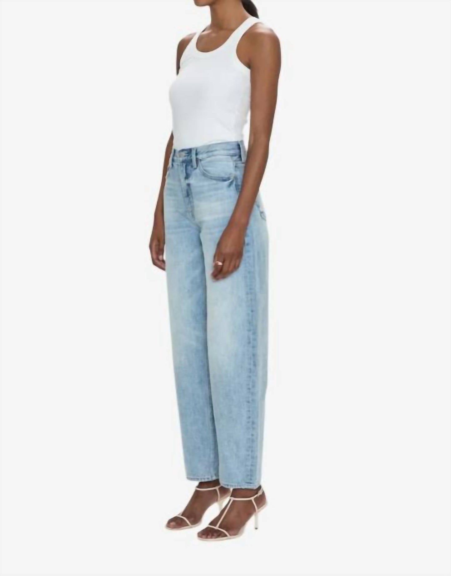 Pistola - Wes High Rise Barrel Jeans