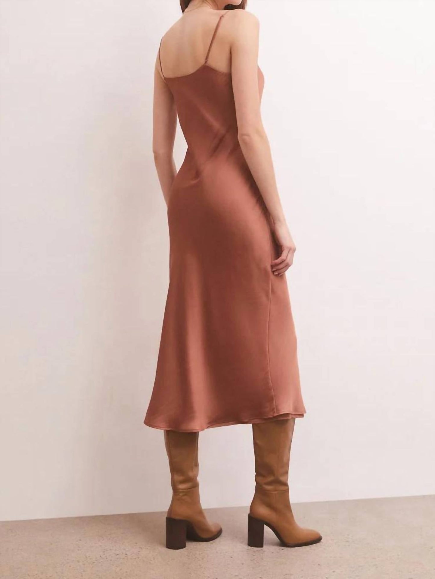 Z Supply - Lark Lux Sheen Slip Midi Dress