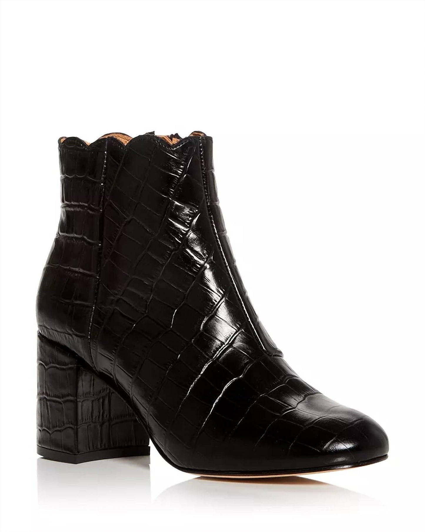 Andre Assous - Women's Selena Croc Embossed Ankle Boot