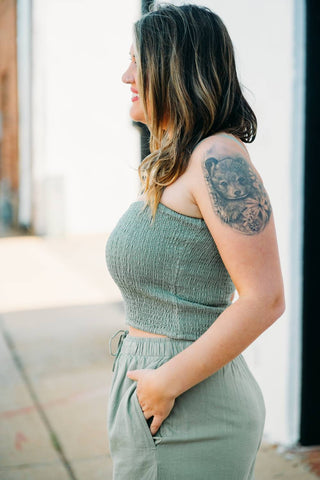 Z Supply - Blusa de linho Amelie