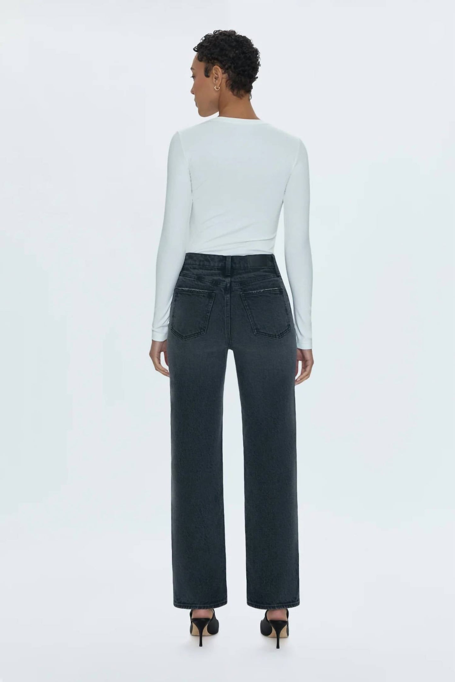 Pistola - CASSIE SUPER HIGH RISE STRAIGHT JEAN - AFTER HOURS VINTAGE