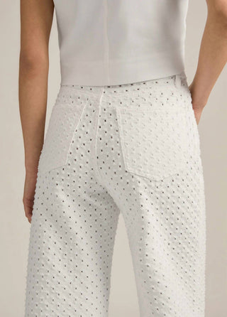 Filha Favorita - Calça Jeans Cropped Masha Super High Rise Wide Leg