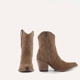 Buck &amp; Brana - Botas de couro femininas Brooke Cowgirl