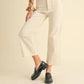 &Merci - Cropped Wide Leg Pants