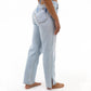 Aligrace - Allysa Tilted Split Jeans