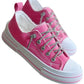 Very G - Women's Slip-on Sneakers With Sparkle Laces