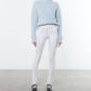 Enza Costa - CROPPED MOCKNECK SWEATER