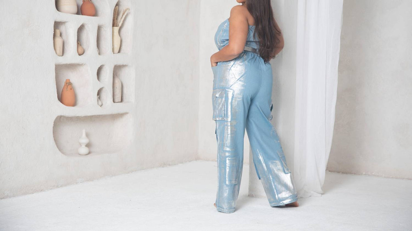 Ariel - Metallic Muse Jumpsuit