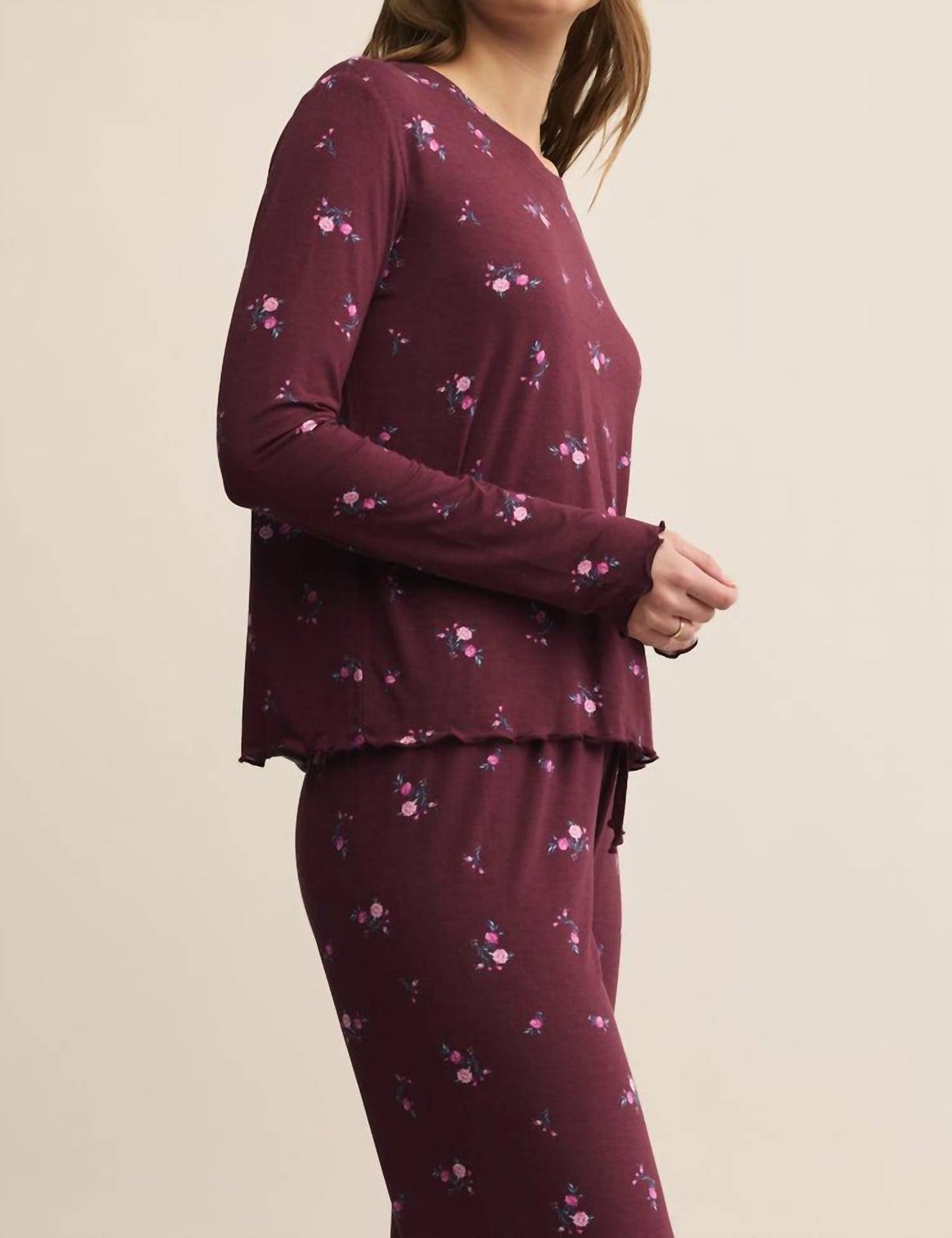 Z Supply - Bella Ditsy Long Sleeve Top