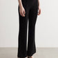 Ganni - Viscose Stretch Crepe Flared Pants