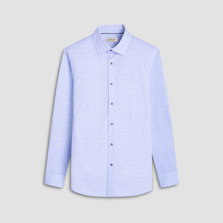 Bugatchi Uomo - Camisa Ooohcotton com estampa de folhas de James