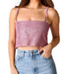 Buddylove - Girly Girl Rhinestone Crop Top