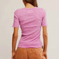Free People - Picture You Short Sleeve Tee