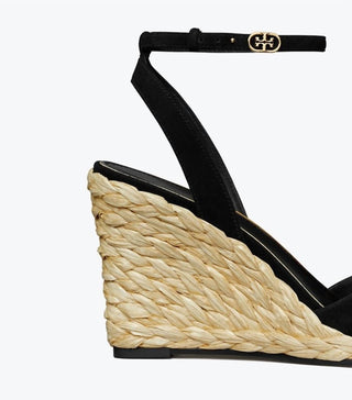 Tory Burch - Sandália de Ráfia Anabela Feminina