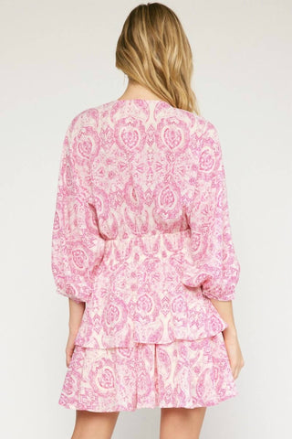 Entro - Paisley Print Dress