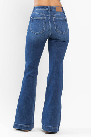 Judy Blue - Calça Jeans Flare Cintura Alta