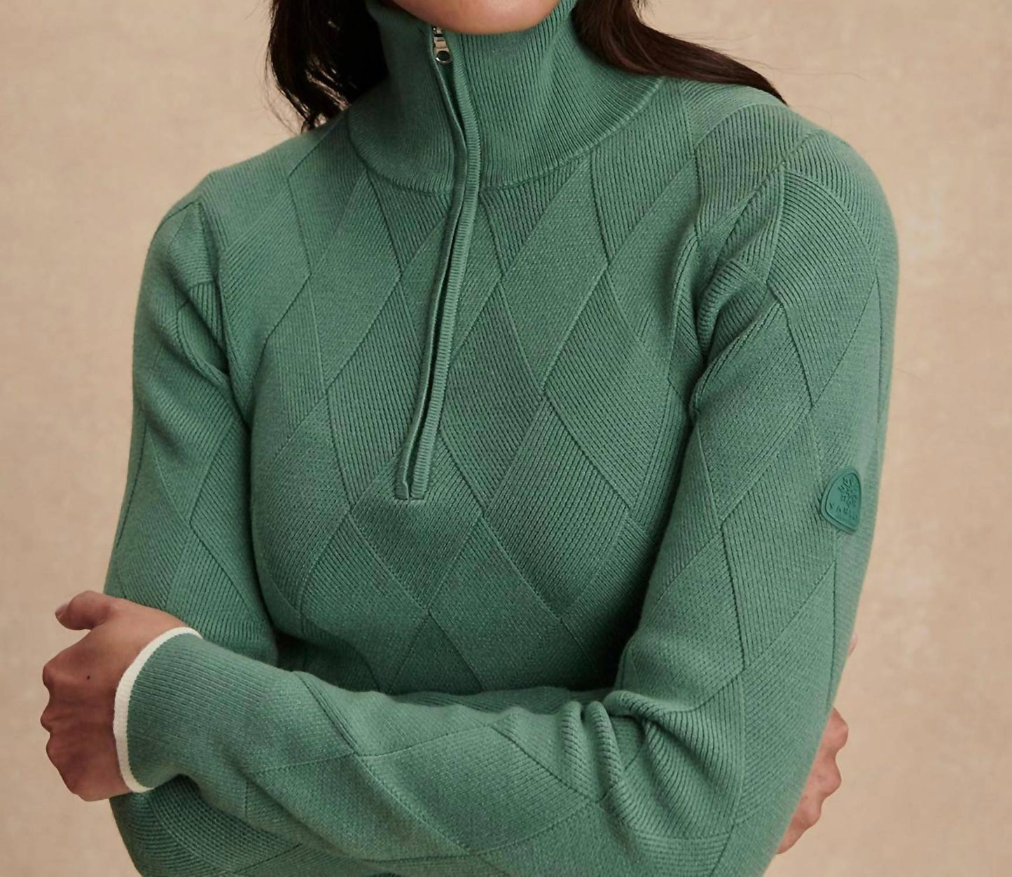 Varley - Lawson Half-zip Knit Top