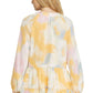Entro - V-Neck Tiered Top
