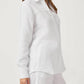 Splendid - Knit Gauze Button Shirt
