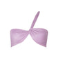 Soah - Women's Heather Crossed Strapless Top