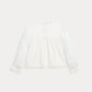 Polo Ralph Lauren - Embroidered Cotton Voile Top