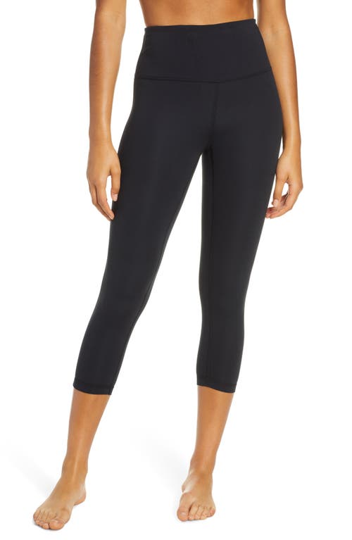 Zella Studio Lite Black Crop Leggings - Small