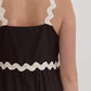 Entro - Ric Rac Short Dress