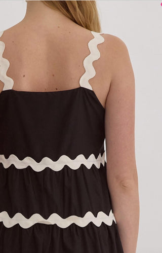 Entro - Ric Rac Short Dress