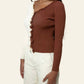 Find Me Now - Charlie Ruffle Knit Top
