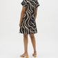 Joseph Ribkoff - Abstract Print A-Line Dress