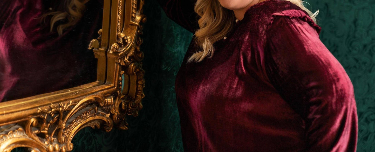 Emily Lovelock - Hazel Long Sleeve Top - Plus