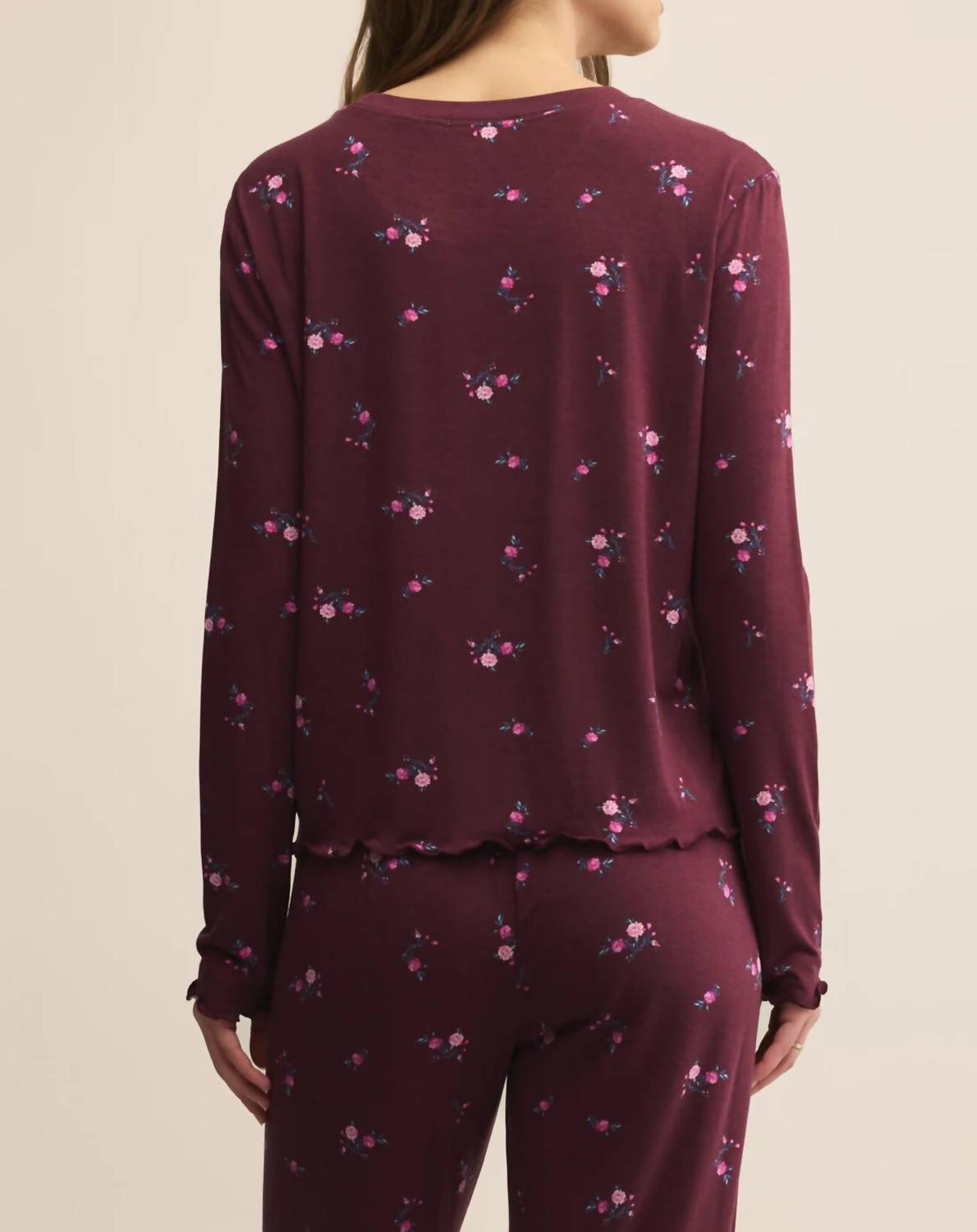 Z Supply - Bella Ditsy Long Sleeve Top