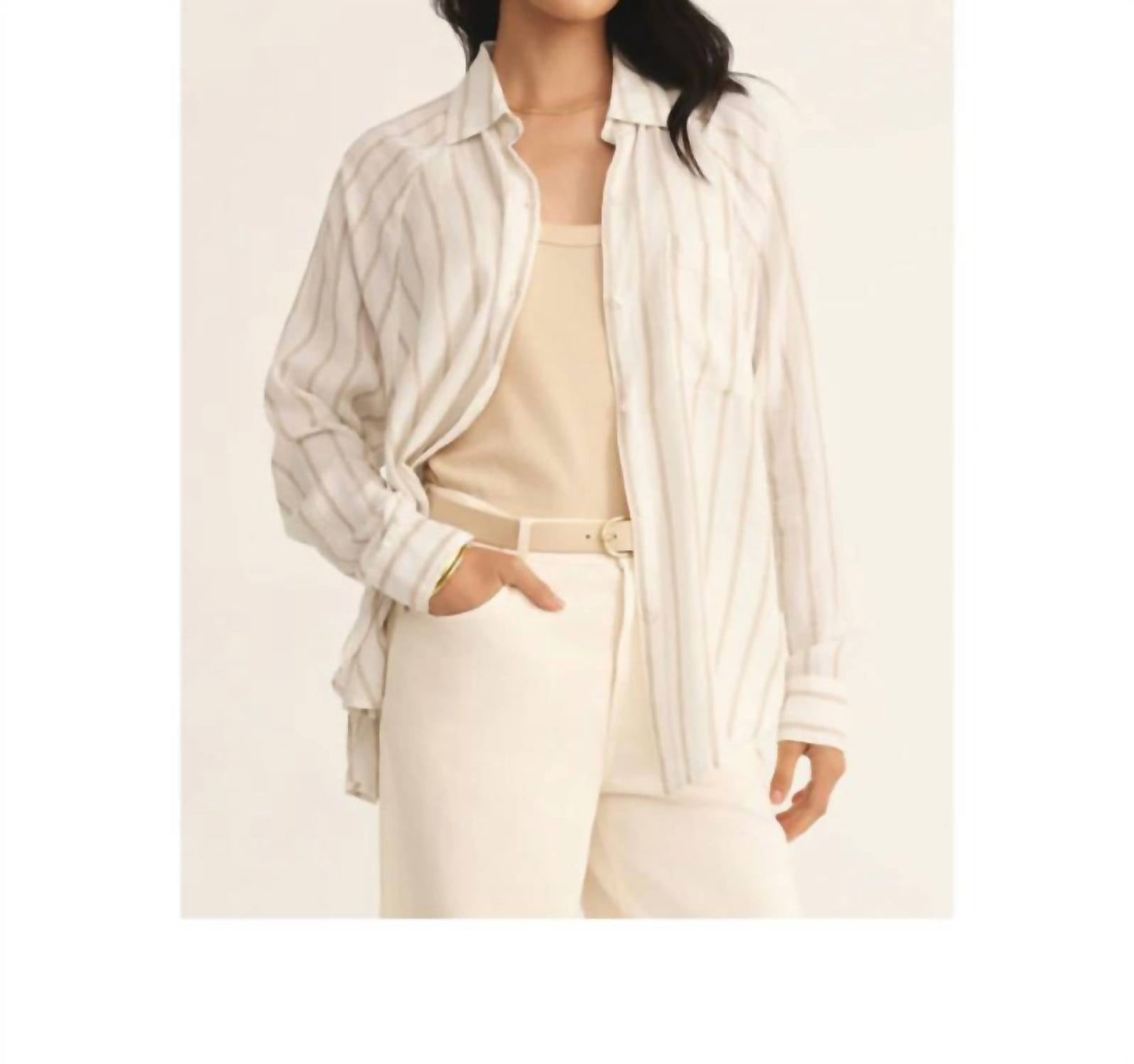 Z Supply - The Perfect Linen Long Sleeve Top