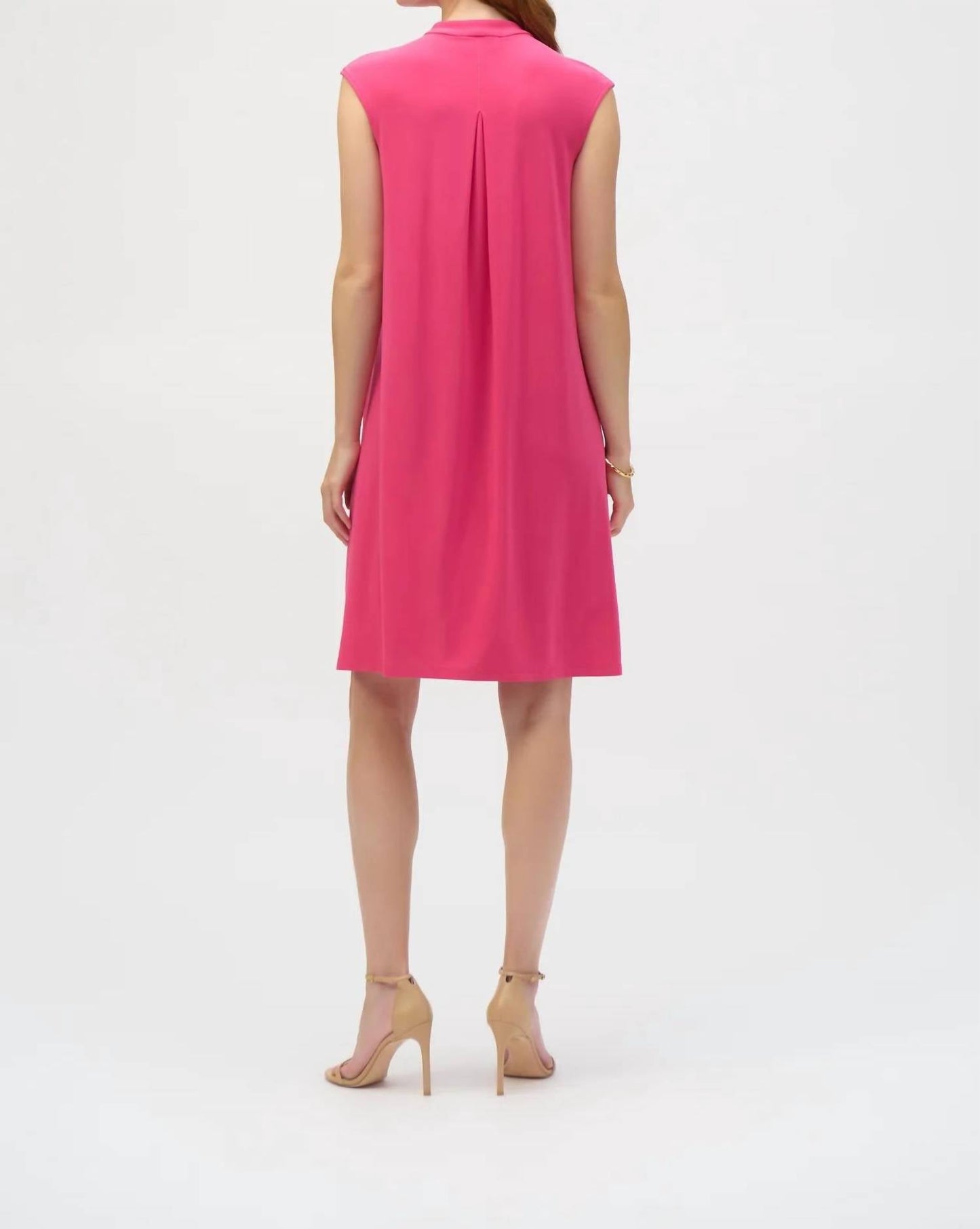 Joseph Ribkoff - Silky Knit Sleeveless Trapeze Dress