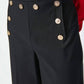Joseph Ribkoff - Millennium Culotte Pants with Gold Buttons Pants