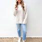 &Merci - Christmas Everywhere Cable Sleeve Pullover