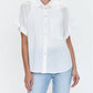 Pistola - Donnie Short Sleeve Button Up Top