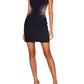 Entro - Karola Sides Cut-Outs Embellished Mini Dress