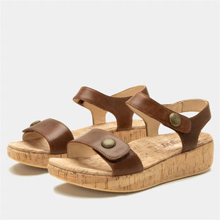 Alegria - Sandália feminina Marta Slingback de couro