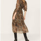 Elan - Paisley Print Dress