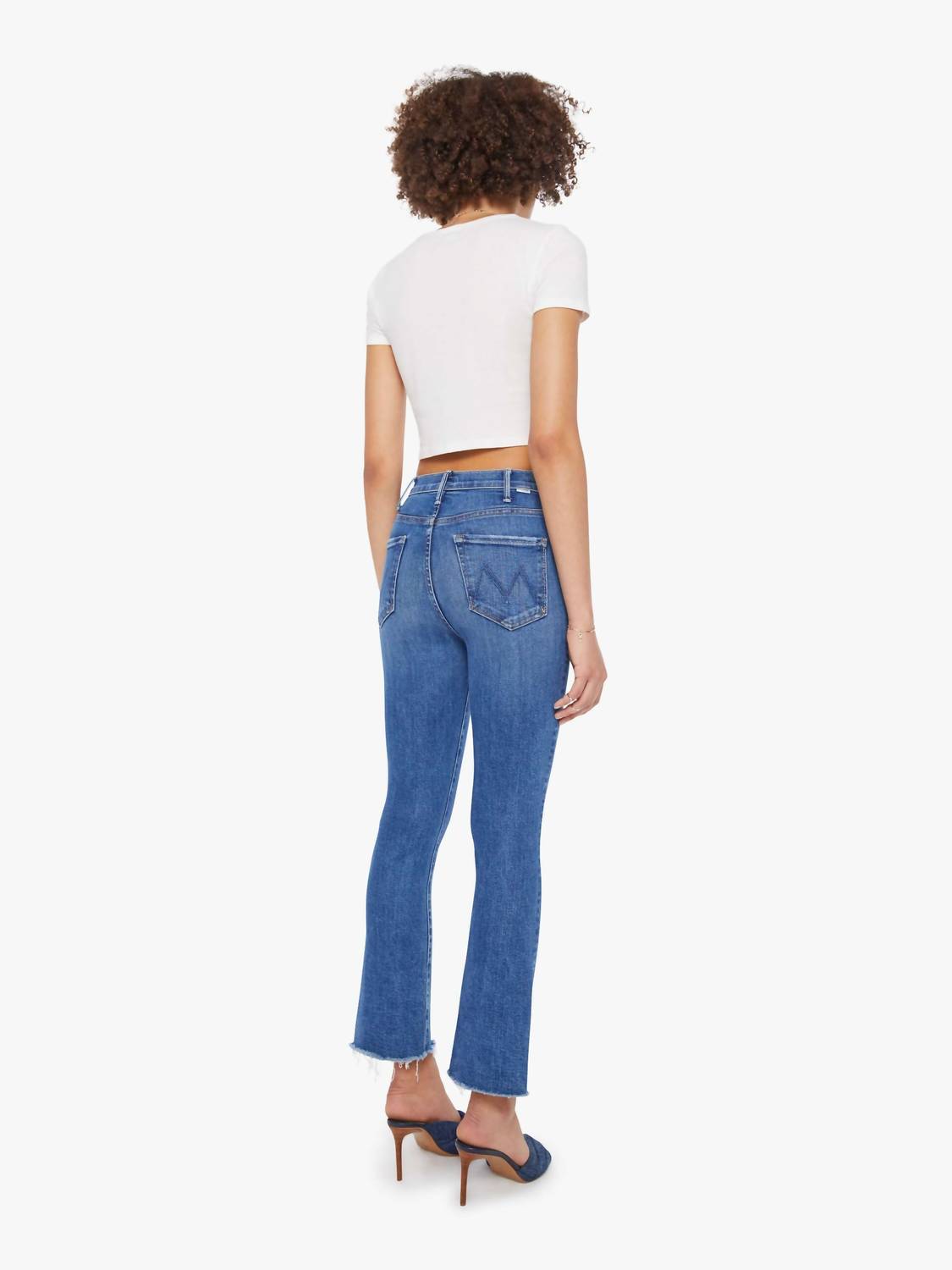 Mother - Hustler Ankle Fray Jean
