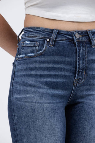 Calça jeans reta de cintura alta Risen - Blow My Mind