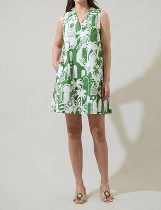 Sugarlips - Hannah Collared Shift Mini Dress