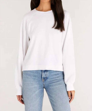 Z Supply - Moletom Cayden Crew Raglan