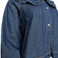 Entro - Denim Peter Pan Collar Jacket